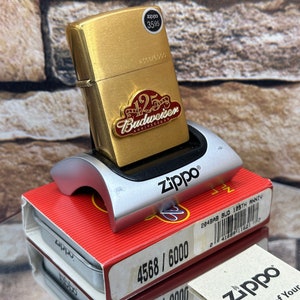 Budweiser Zippo - Etsy