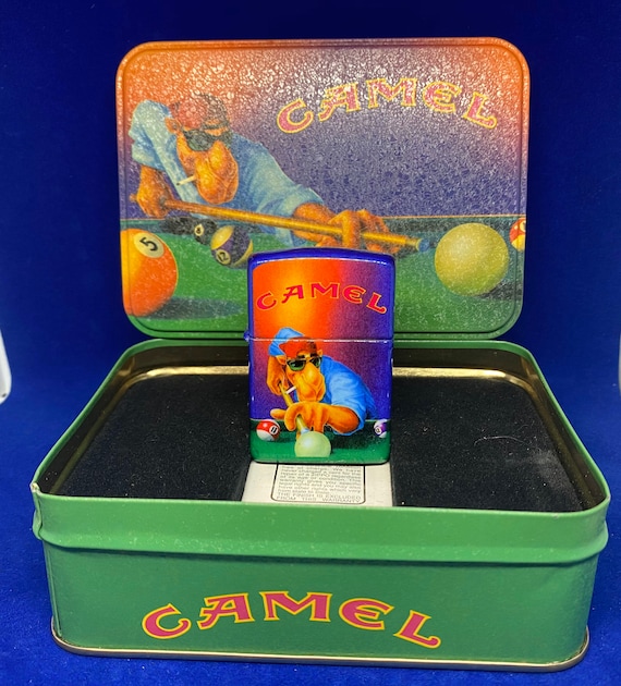 1993 Zippo Joe Camel Pool - Collector's Edition W/ Tin - RJR