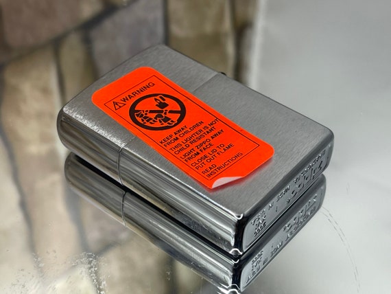 2000 Zippo Checkers Tobacco Advertising ONLY 50 Made Worldwide New &  Unfired