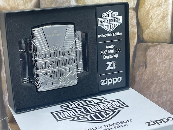 Zippo Harley Davidson Armor 2022 Collectible Includes