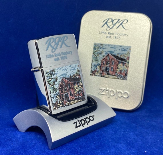 Zippo RJR Tobacco Little Red Factory New With Original Collectors Tin 21  Years Old