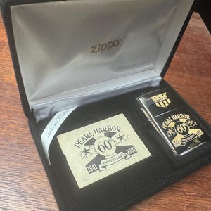 Zippo Pearl Harbor - Etsy