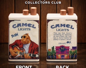 Vintage Camel Pleasure to Burn Exotic Blends in Wooden Collectors