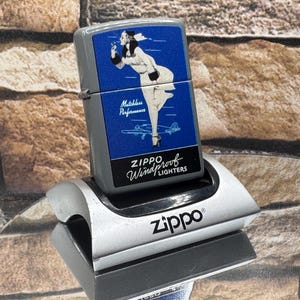 Zippo Windy Girl Windproof Vintage Design Collectible Lighter