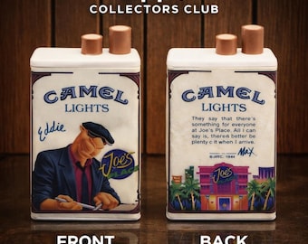 Vintage Camel Pleasure to Burn Exotic Blends in Wooden Collectors