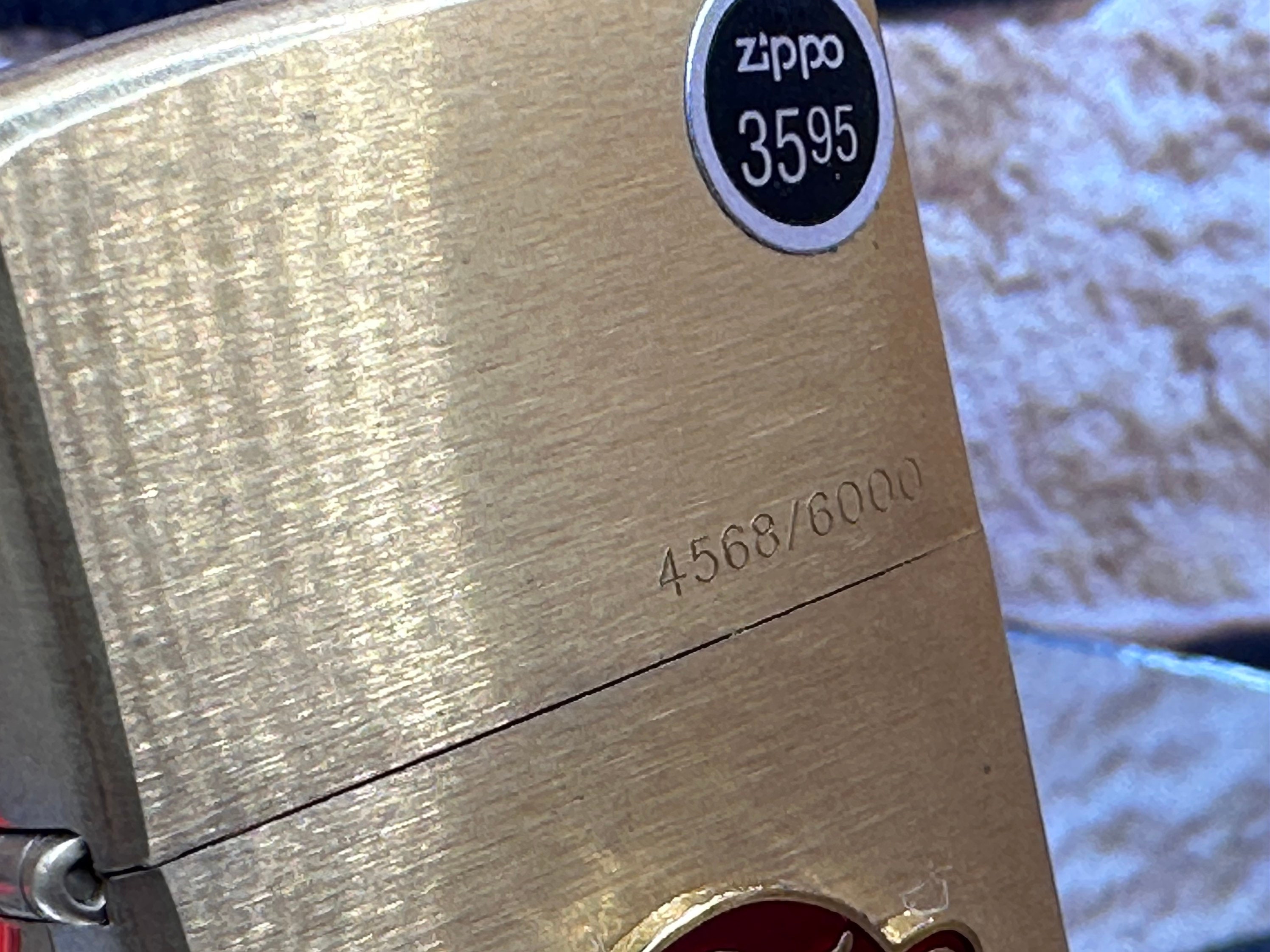 ZIPPO Budweiser 125th Anniversary Limited Edition 4568 / 6000 New