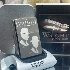 2003 Zippo Wright Brothers New In Original Box Unfired