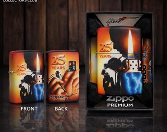 1997 Vintage 65th Anniversary Zippo Cigarette Lighter Unfired in