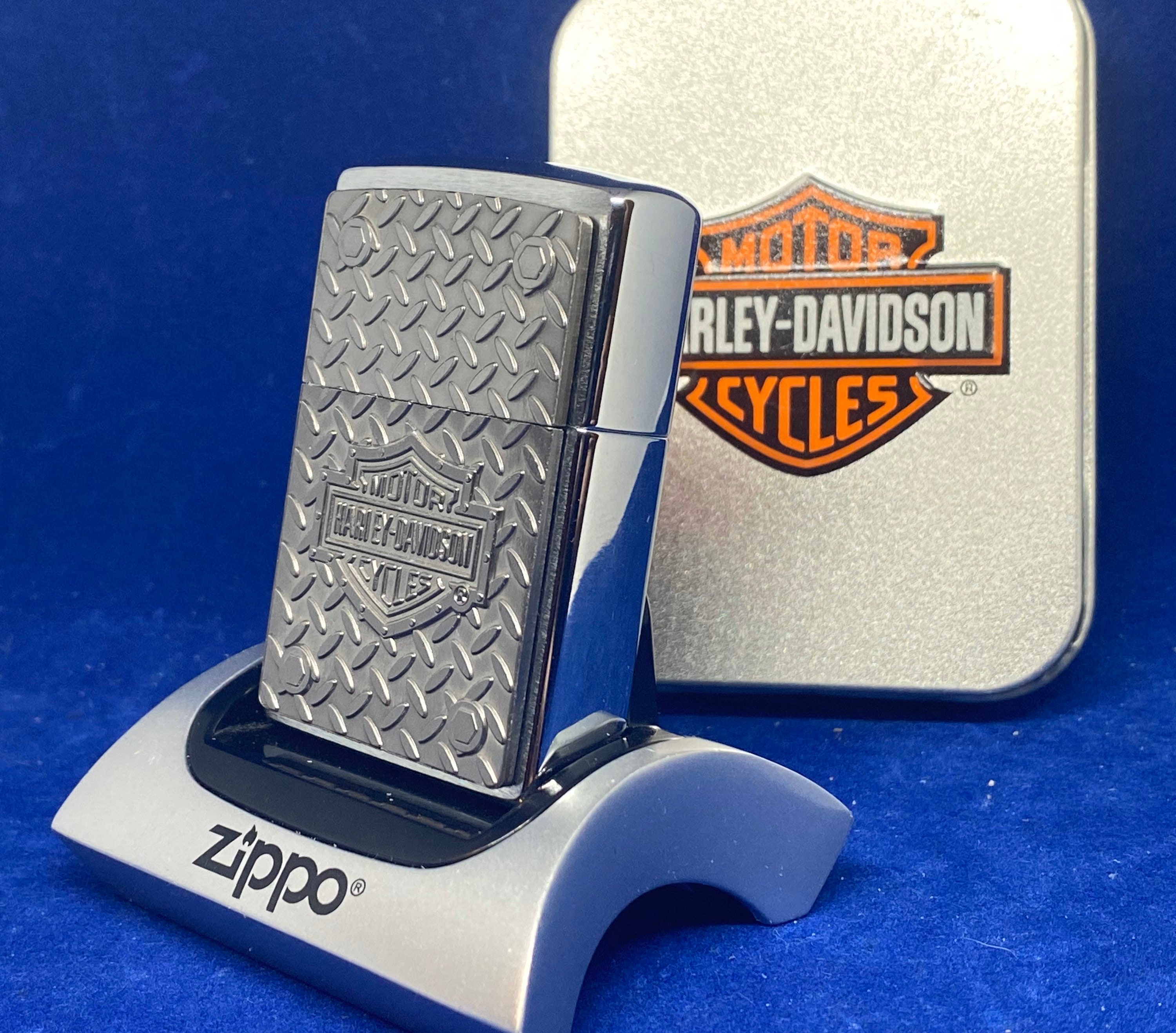 1996 Zippo Harley Davidson Diamond Plate Lighter New Unfired - Etsy 1996 Zippo Harley Davidson Diamond Plate Lighter New Unfired - Etsy