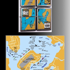 Zippo 60th Anniversary Pearl Harbor Set of 4 Vintage Zippo New