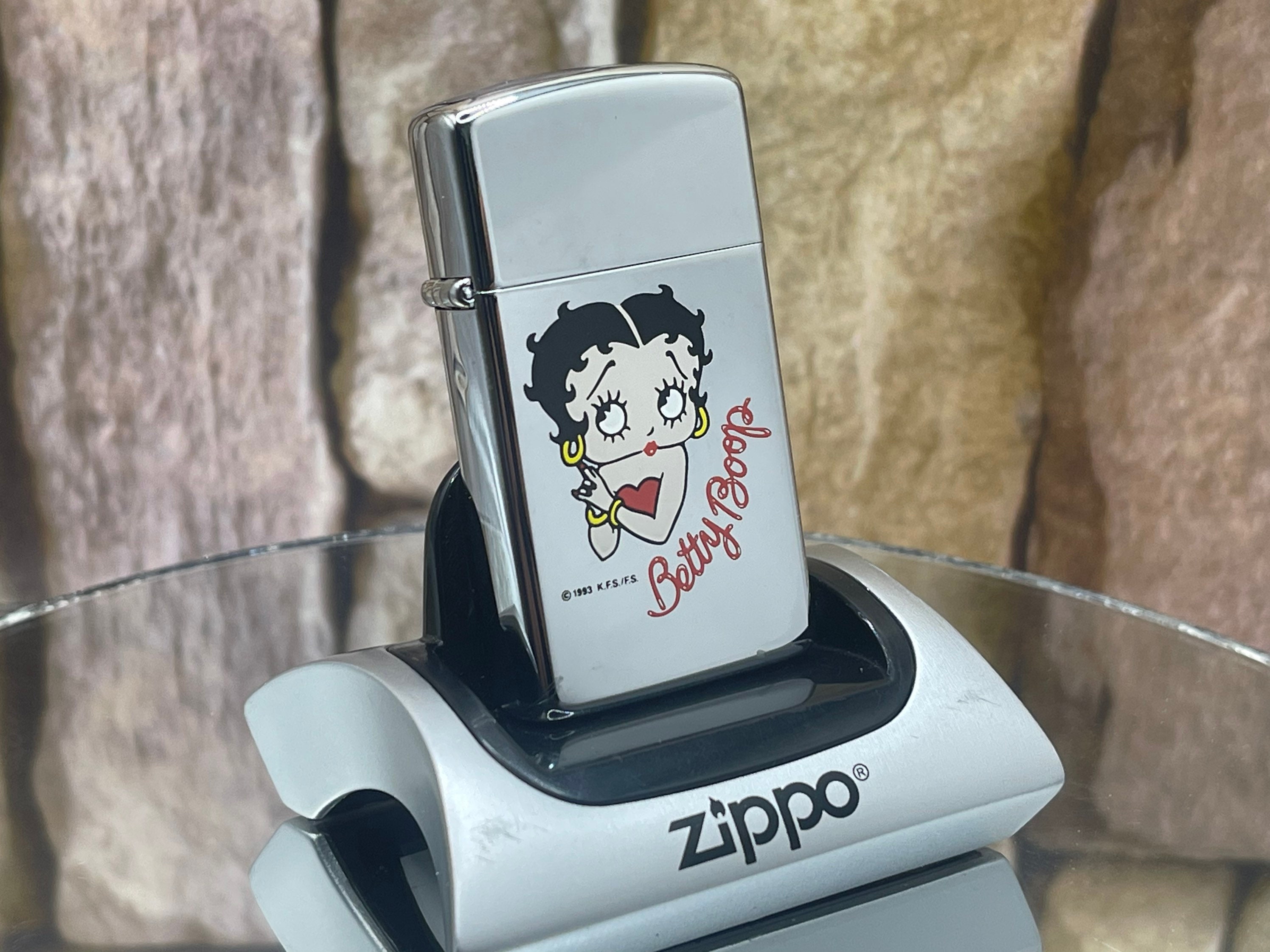 1994 Zippo Betty Boop Slim Style Vintage Lighter New in Box - Etsy