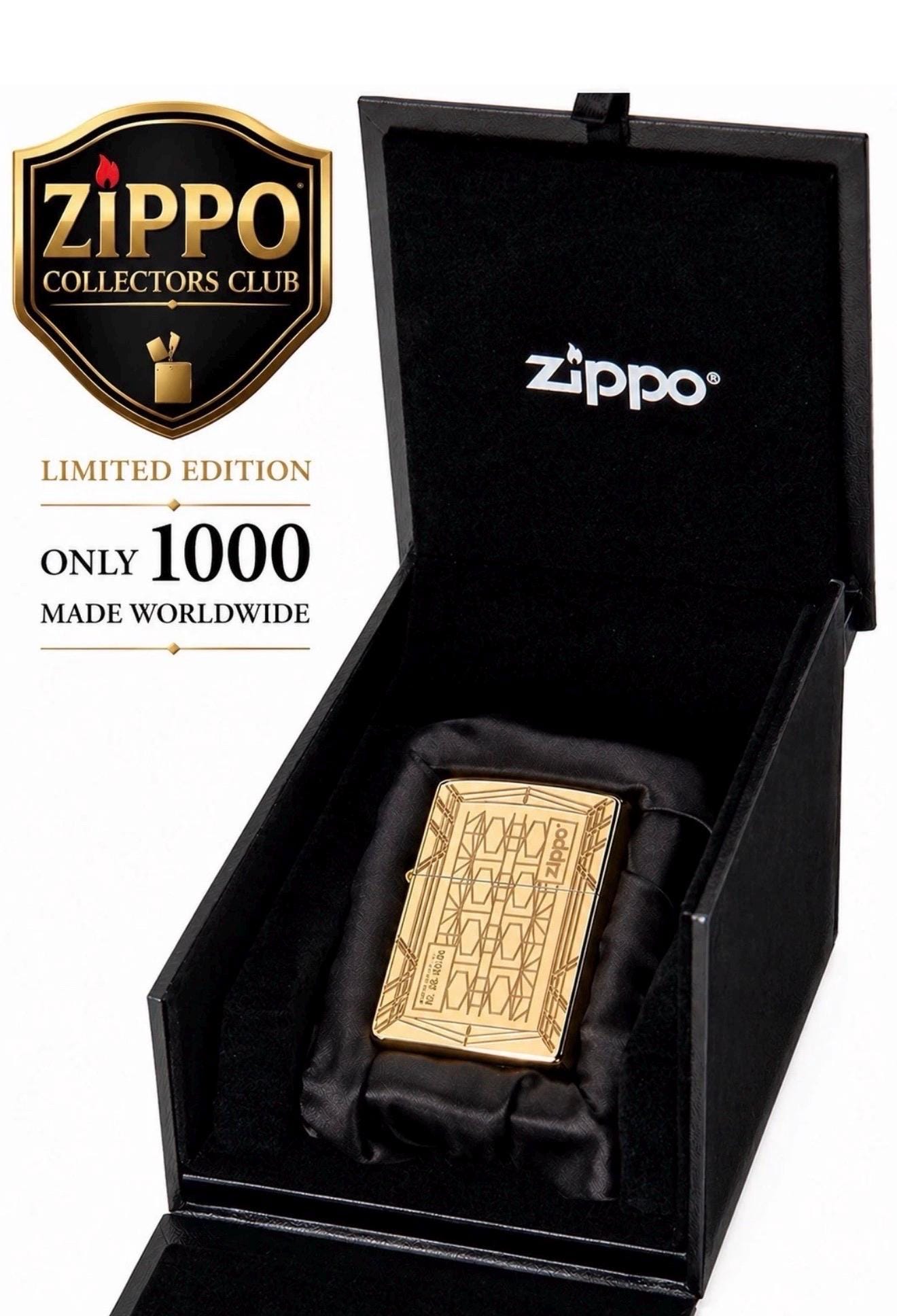 ジッポーライター 40周年記念 真鍮製 限定版 世界限定1000個 - Etsy 日本