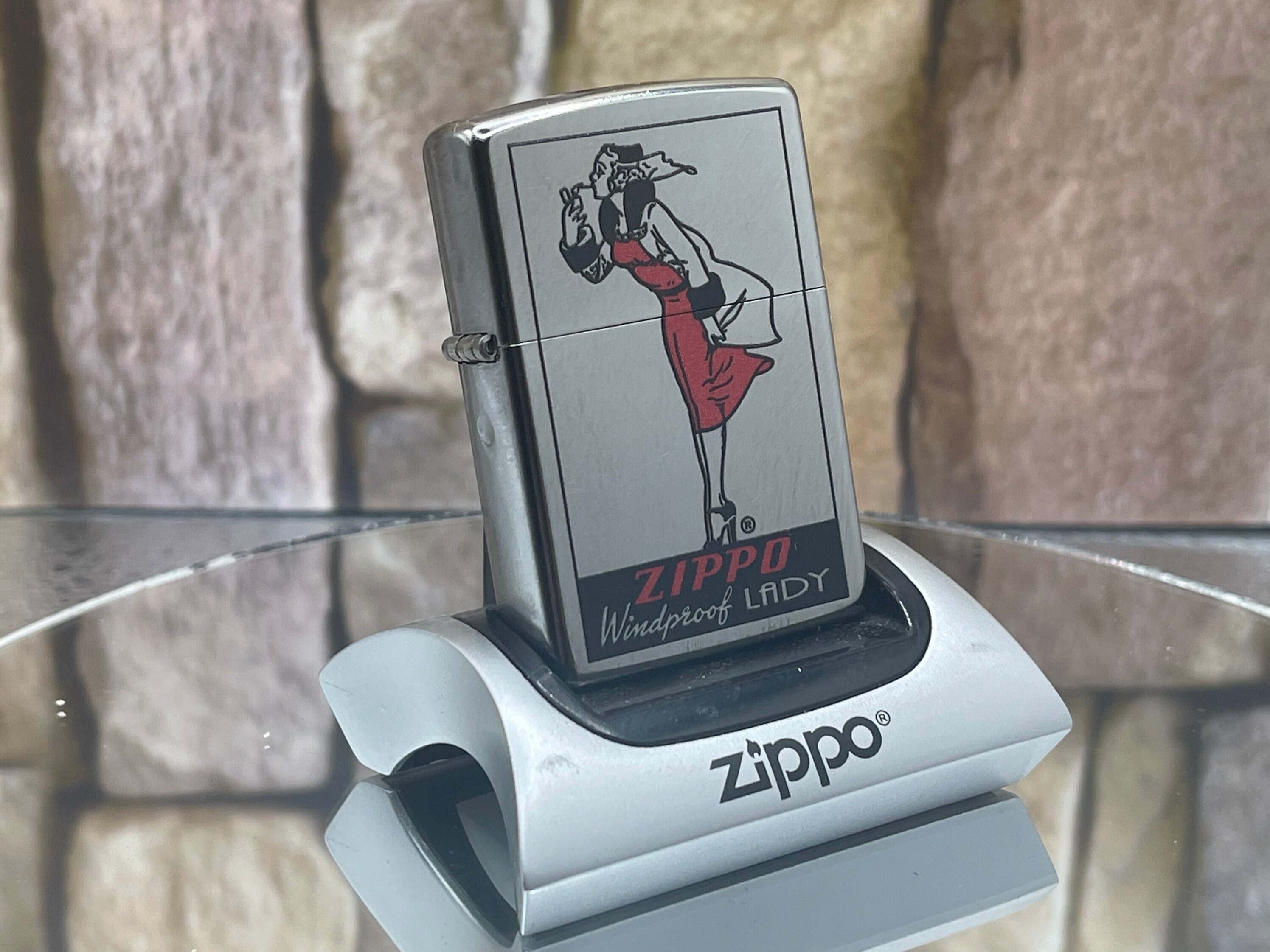 Zippo Windy Girl Red Dress Windproof Lighter New Unfired - Etsy Israel