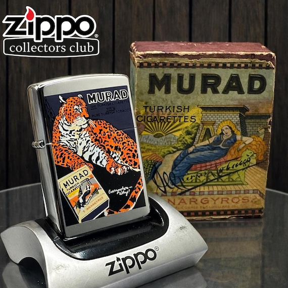 1997 Zippo Murad Turkish Cigarettes Only 50 Made MEGA Rare Includes Pack
