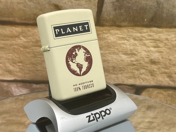 Buy 1997 Zippo PLANET Tobacco Cigarette Lighter ONLY 150 Made New 