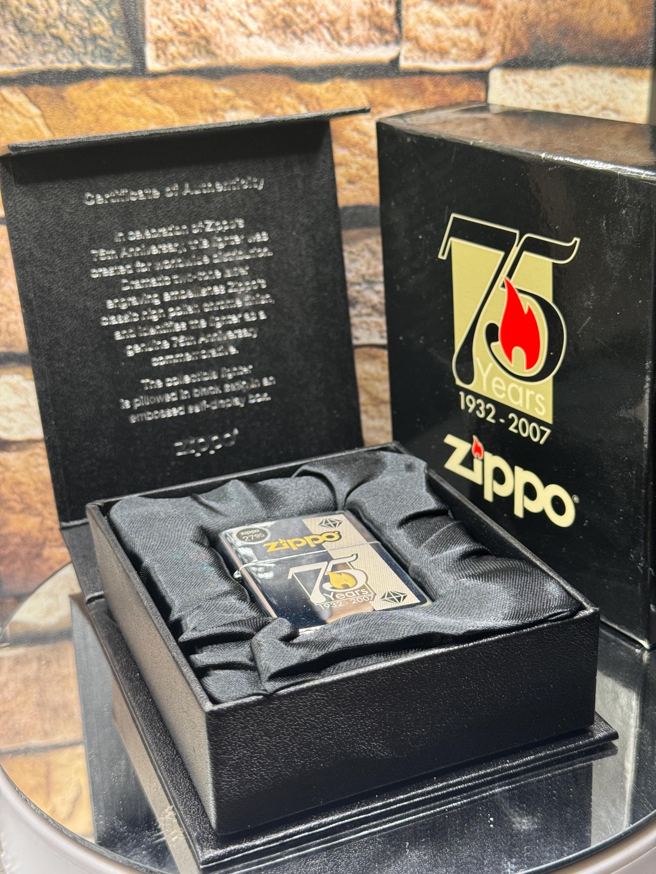 Zippo 75th Anniversary 1932-2007 in Collectors Box New Unified - Etsy