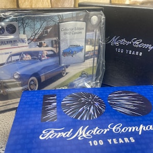 Zippo ONLY 3000 Made Ford 1949 Custom 100 year Anniversary With Acrylic Display