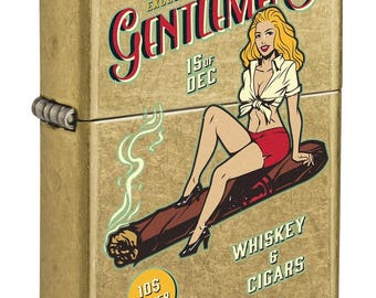 Zippo Whiskey and Cigars New & Unfired