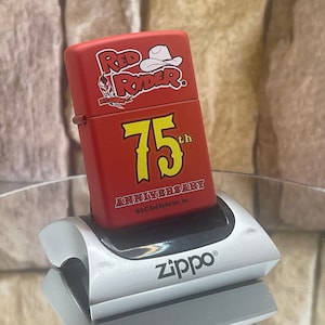 Zippo Red Ryder 75th Anniversary Limited Edition Lighter Ultra Rare