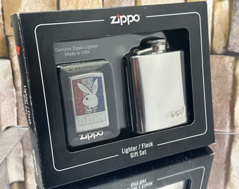 Zippo Playboy Bunny Gift Set -  New & Unfired