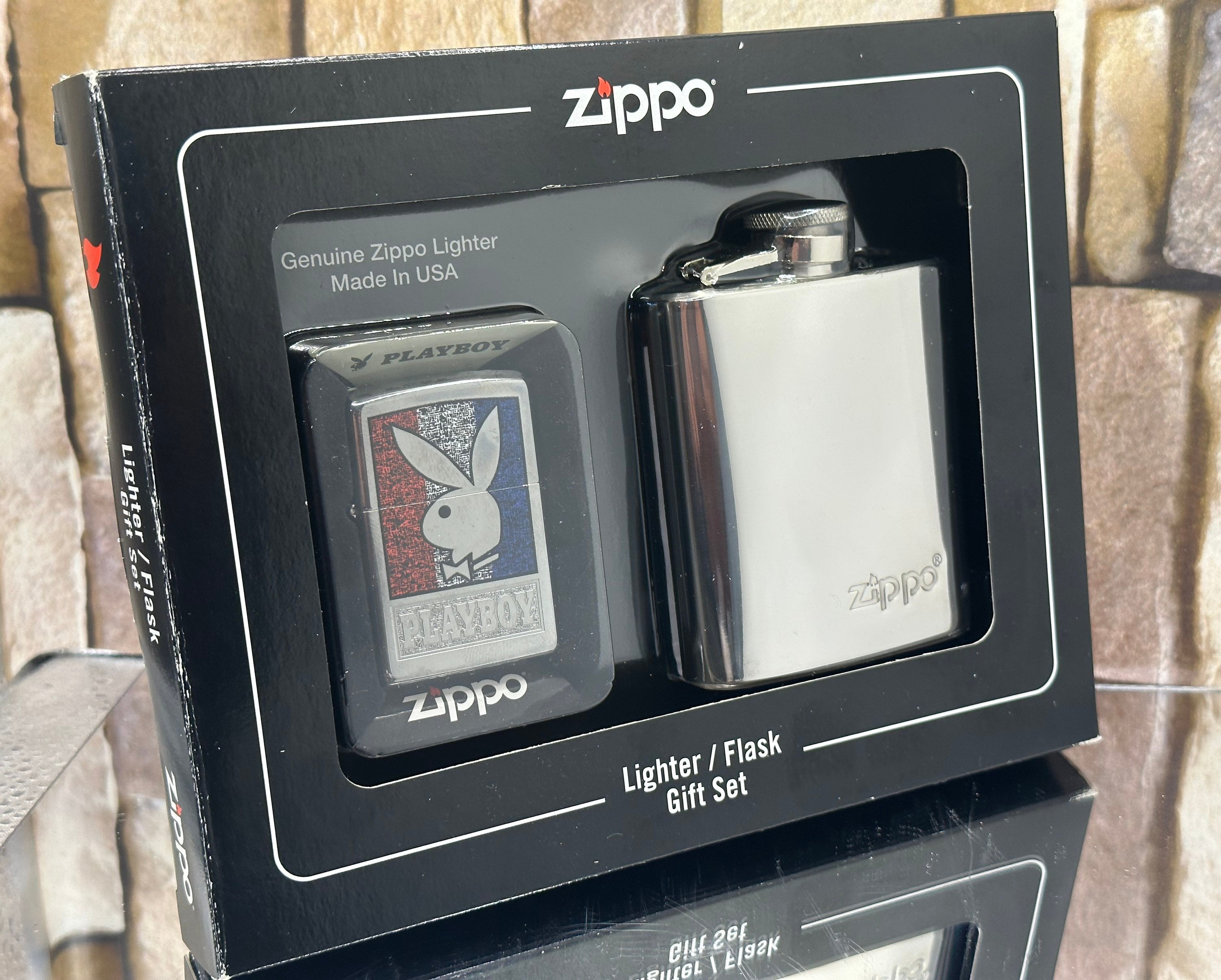 Zippo Playboy Bunny Gift Set - New & Unfired - Etsy display picture 1