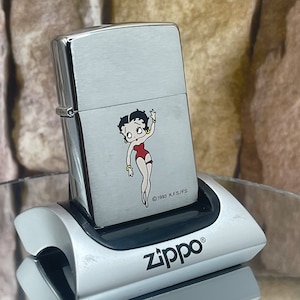 1995 Betty Boop Red Bikini Vintage Lighter New In Original case.