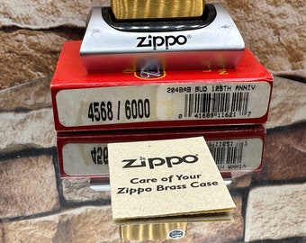 ZIPPO Budweiser 125th Anniversary Limited Edition 4568 / 6000 New