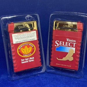 Vintage Winston Select Perfectly Aged Tobacco Dual Sided New Unfired