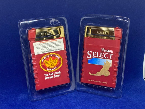 Vintage Winston Select Perfectly Aged Tobacco Dual Sided New Unfired