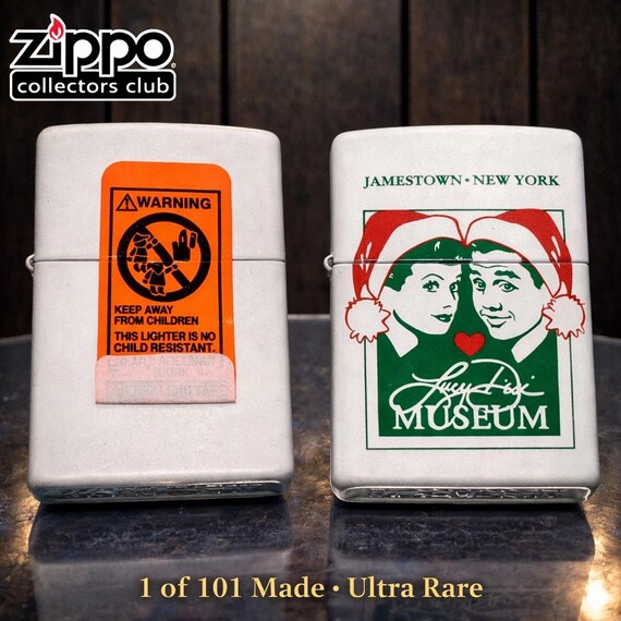 1999 Zippo Lucy & Desi Museum 1 of 101 Limited Edition Unfired 