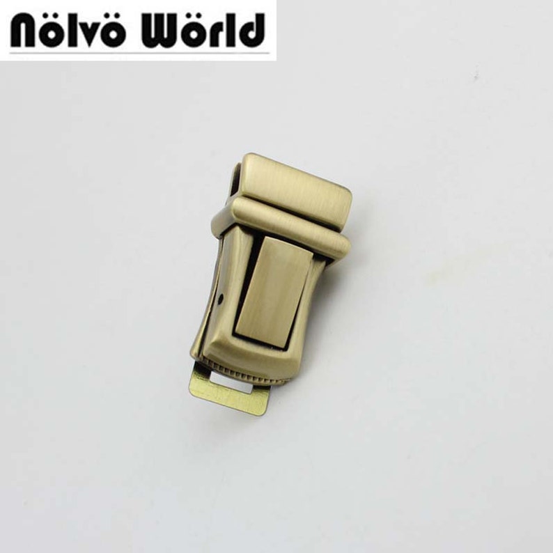 10-20sets 36*20mm SilverGun blackBrush antique woman bag purse lock locks