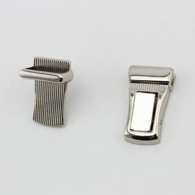 10-20sets 36*20mm SilverGun blackBrush antique woman bag purse lock locks