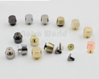 4-10-30 pieces, 7 available colors,11mm high quality bags handbag purse feet rivet stud,bag shoes,belts,cloth fashion stud