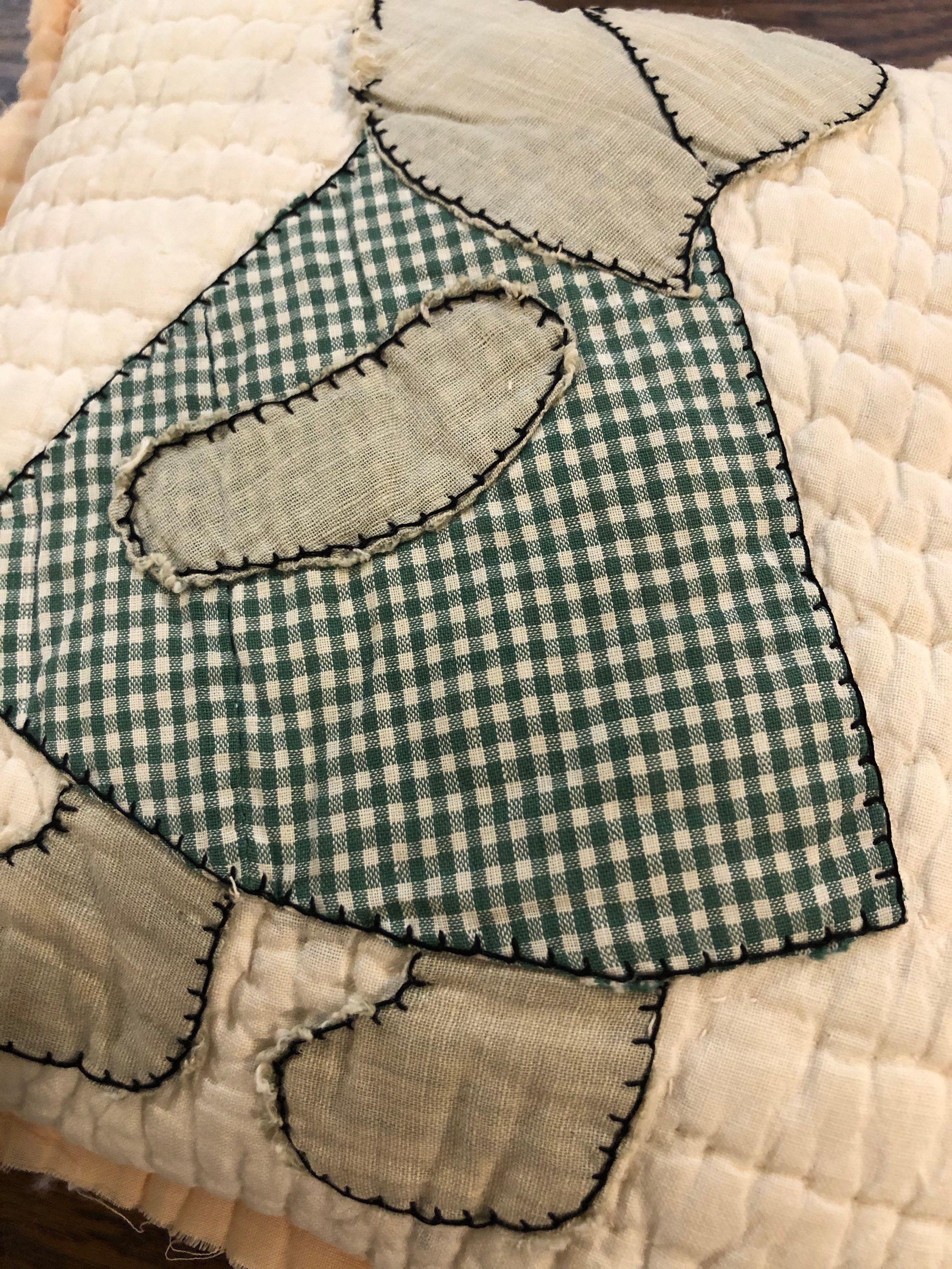 Antique Handstitched Sue/Dutch Doll Quilt Pillow Etsy