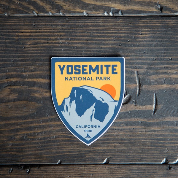 Yosemite National Park Sticker | National Park Gift | Yosemite souvenir | California Sticker
