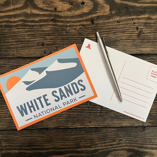 White Sands National Park Postcard