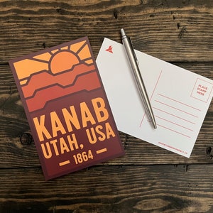 Kanab Utah Postcard