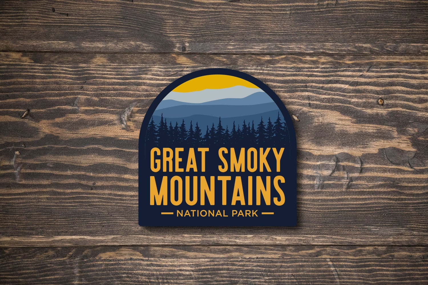 Great Smoky Mountains Sticker National Park North Carolina | Etsy