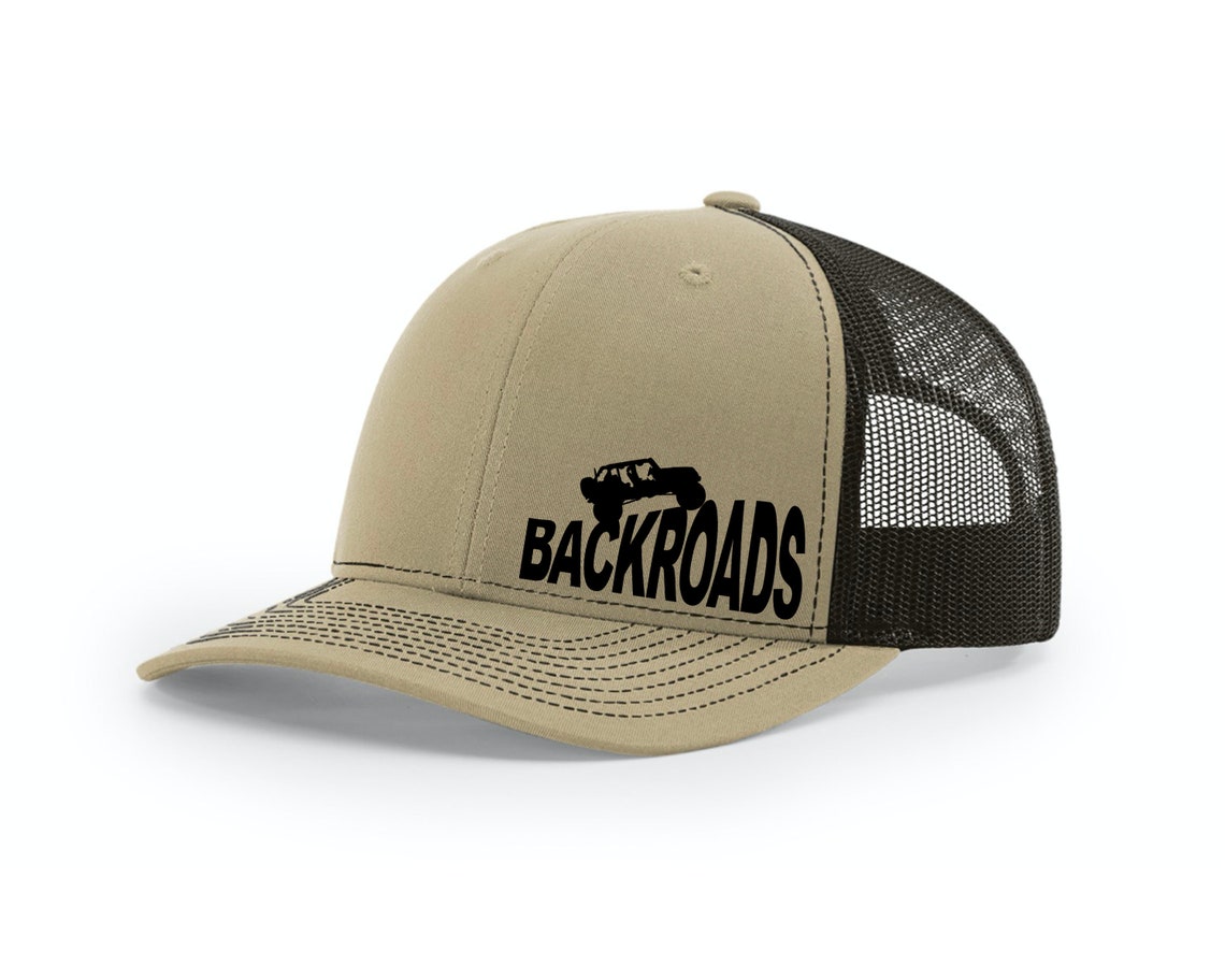 Backroads Jeep Richardson 112 Snapback Trucker Hat Etsy