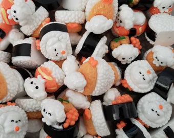 Puppy Sushi - Pack of 4/Play Food/Collect/DIY Projects