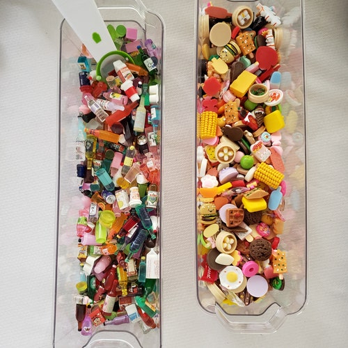 Mini Resin Food/ Mini Resin Bottle Scoop/ Mystery Resin Food Etsy