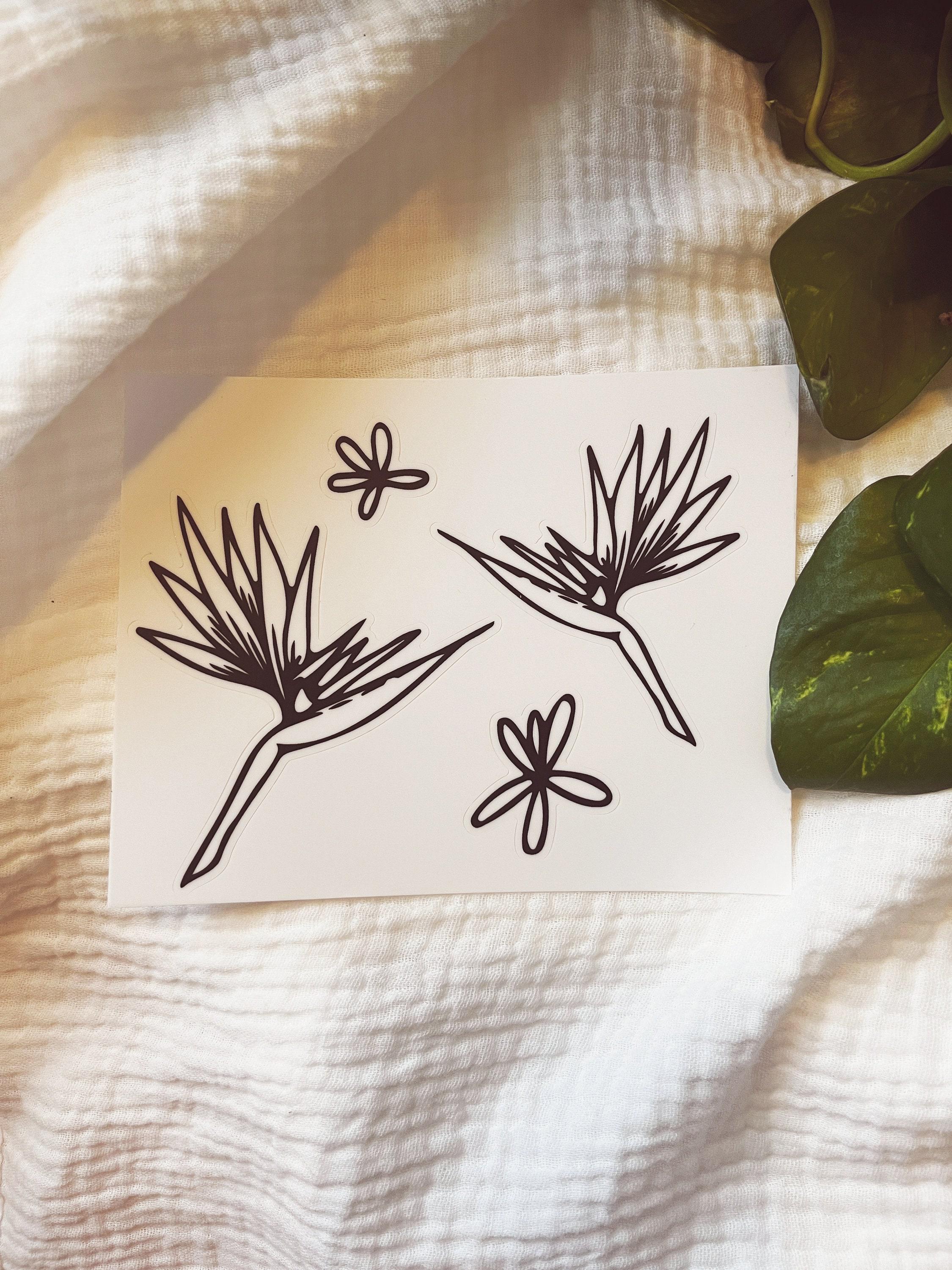 Mini Flower Sticker Sheet | Sticker Pack | Botanical Stickers | Sticker ...