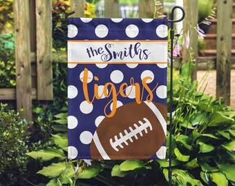 Personalized Auburn Tigers Garden Flag - Collegiate - Auburn - Tigers - Football