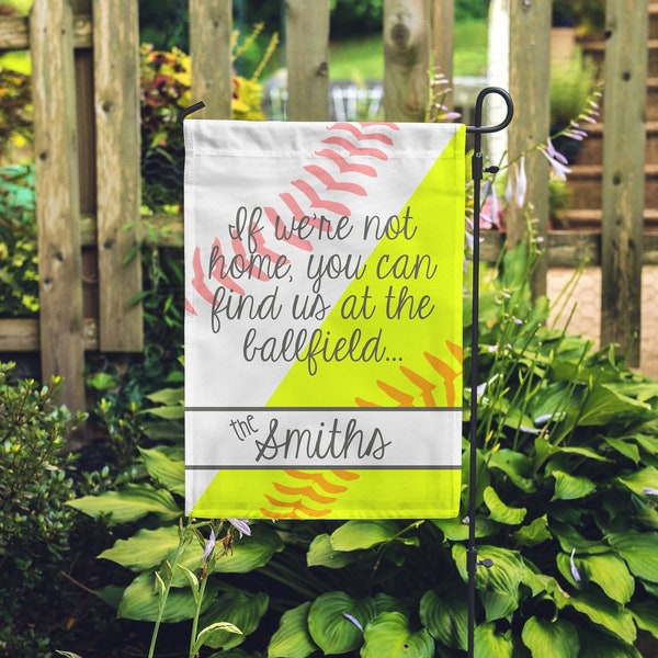 Baseball Garden Flag Etsy