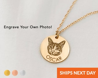 Cat lover Gift Cat Memorial Gift Cat Pendant Silver Or Gold 3-D Cat Charm Gift For Cat Lover Personalised Cat Jewelry Cat Necklace