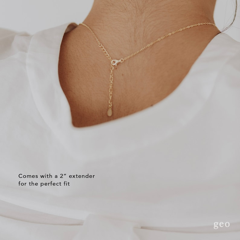 May include: A gold chain necklace with a 2-inch extender. Comes with a 2" extender for the perfect fit.