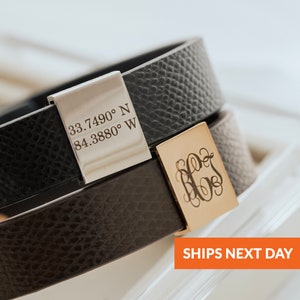 Jóias personalizadas acessórios de couro artesanal presente do dia dos pais pulseira gravada para o pai masculino pulseira de couro personalizada presente personalizado