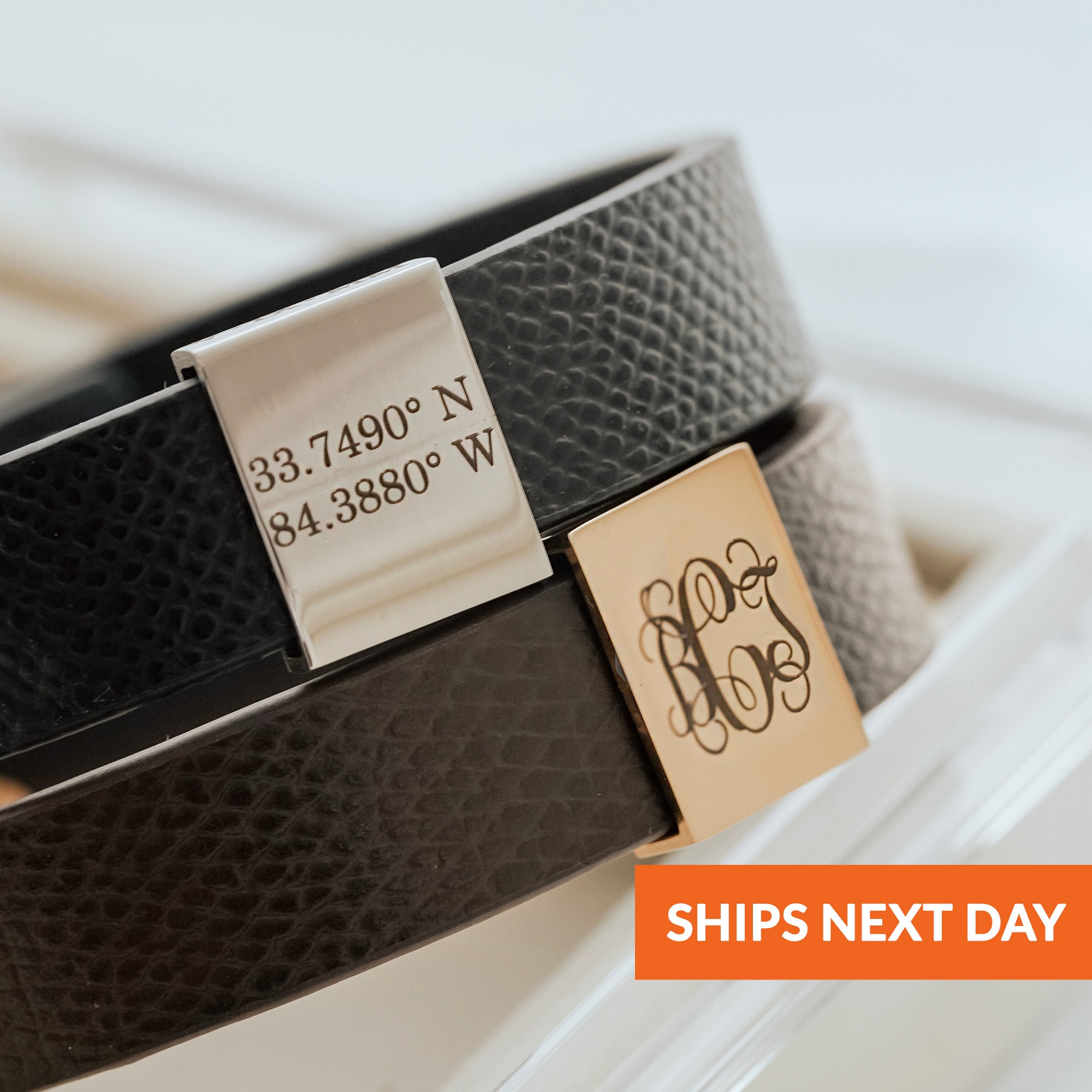 Personalized Bracelet Men Personalized Leather Bracelet Mens Fathers …