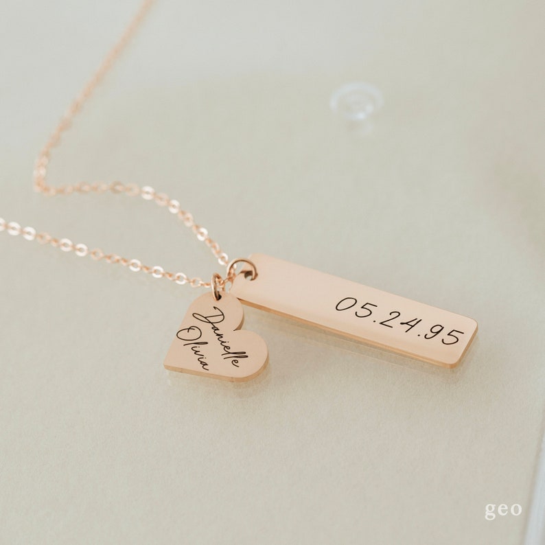 Custom Name Necklace Personalized Gift for Women Mama Necklace for Mom Engraved Gifts Handmade Jewelry Wedding Unique Trendy Gift for Her image 6