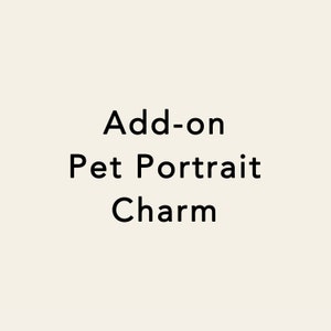 Add-on Pet Portrait Charm